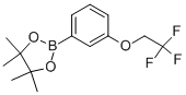 4,4,5,5-四甲基-2-[3-(2,2,2-三氟-乙氧基)-苯基]-[1,3,2]二噁硼烷結(jié)構(gòu)式_864754-15-4結(jié)構(gòu)式