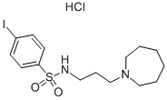 N-(3-azepan-1-yl-propyl)-4-iodo-benzenesulfonamide hydrochlorideStructure,864759-52-4Structure N-(3-azepan-1-yl-propyl)-4-iodo-benzenesulfonamide hydrochloride Structure,864759-52-4Structure