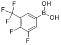 3,4-Difluoro-5-(trifluoromethyl)-phenylboronic acidStructure,864759-64-8Structure 3,4-Difluoro-5-(trifluoromethyl)-phenylboronic acid Structure,864759-64-8Structure