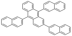 2,9,10-三(2-萘)蒽結構式_865435-18-3結構式