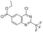 4-Chloro-2-trifluoromethyl-quinazoline-6-carboxylic acid ethyl esterStructure,865611-98-9Structure 4-Chloro-2-trifluoromethyl-quinazoline-6-carboxylic acid ethyl ester Structure,865611-98-9Structure