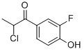 (9ci)-2-氯-1-(3-氟-4-羥基苯基)-1-丙酮結(jié)構(gòu)式_86615-79-4結(jié)構(gòu)式