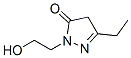 3H-pyrazol-3-one,5-ethyl-2,4-dihydro-2-(2-hydroxyethyl)-Structure,866472-81-3Structure 3H-pyrazol-3-one,5-ethyl-2,4-dihydro-2-(2-hydroxyethyl)- Structure,866472-81-3Structure