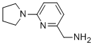 (6-Pyrrolidin-1-ylpyrid-2-yl)methylamineStructure,868755-49-1Structure (6-Pyrrolidin-1-ylpyrid-2-yl)methylamine Structure,868755-49-1Structure