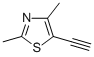 5-Ethynyl-2,4-dimethylthiazoleStructure,868755-76-4Structure 5-Ethynyl-2,4-dimethylthiazole Structure,868755-76-4Structure