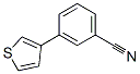 3-(3-Thienyl)benzonitrileStructure,870703-81-4Structure 3-(3-Thienyl)benzonitrile Structure,870703-81-4Structure