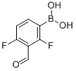 2,4-Difluoro-3-formylphenylboronic acidStructure,870718-06-2Structure 2,4-Difluoro-3-formylphenylboronic acid Structure,870718-06-2Structure