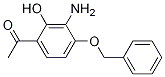 1-(3-Amino-4-(benzyloxy)-2-hydroxyphenyl)ethanoneStructure,871101-87-0Structure 1-(3-Amino-4-(benzyloxy)-2-hydroxyphenyl)ethanone Structure,871101-87-0Structure