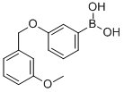 3-(3-Methoxybenzyloxy)phenylboronic acidStructure,871125-75-6Structure 3-(3-Methoxybenzyloxy)phenylboronic acid Structure,871125-75-6Structure