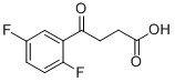 4-(2,5-Difluorophenyl)-4-oxobutanoic acidStructure,871127-78-5Structure 4-(2,5-Difluorophenyl)-4-oxobutanoic acid Structure,871127-78-5Structure