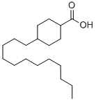 4-N-dodecylcyclohexanecarboxylic acidStructure,871325-02-9Structure 4-N-dodecylcyclohexanecarboxylic acid Structure,871325-02-9Structure
