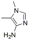 Imidazole,4-amino-1,5-dimethyl-Structure,871885-96-0Structure Imidazole,4-amino-1,5-dimethyl- Structure,871885-96-0Structure