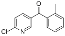 (6-Chloropyridin-3-yl)-o-tolyl-methanoneStructure,872088-10-3Structure (6-Chloropyridin-3-yl)-o-tolyl-methanone Structure,872088-10-3Structure
