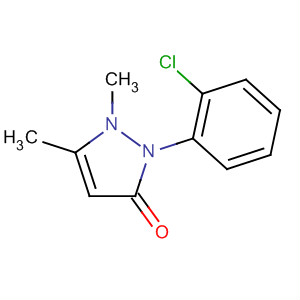 2-(2-氯-苯基)-1,5-二甲基-1,2-二氫-吡唑-3-酮結(jié)構(gòu)式_872283-69-7結(jié)構(gòu)式