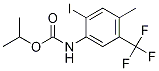 Isopropyl(2-iodo-4-methyl-5-(trifluoromethyl)phenyl)carbamateStructure,872624-69-6Structure Isopropyl(2-iodo-4-methyl-5-(trifluoromethyl)phenyl)carbamate Structure,872624-69-6Structure