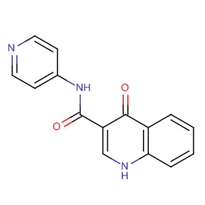 1,4-二氫-4-氧代-n-4-吡啶-3-喹啉羧酰胺結(jié)構(gòu)式_873050-70-5結(jié)構(gòu)式