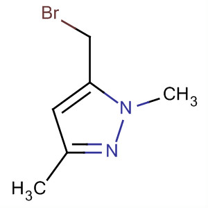 5-(Bromomethyl)-1,3-dimethyl-1h-pyrazoleStructure,873191-23-2Structure 5-(Bromomethyl)-1,3-dimethyl-1h-pyrazole Structure,873191-23-2Structure