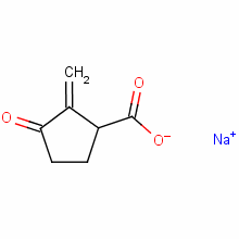Cyclopentanecarboxylicacid, 2-methylene-3-oxo-, sodium salt (1:1)Structure,874-21-5Structure Cyclopentanecarboxylicacid, 2-methylene-3-oxo-, sodium salt (1:1) Structure,874-21-5Structure