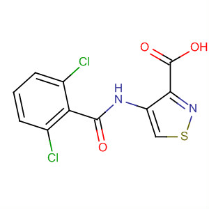 4-(2,6-Dichloro-benzoylamino)-isothiazole-3-carboxylic acid Structure,874288-80-9Structure