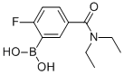 5-(Diethylcarbamoyl)-2-fluorobenzeneboronic acidStructure,874289-47-1Structure 5-(Diethylcarbamoyl)-2-fluorobenzeneboronic acid Structure,874289-47-1Structure