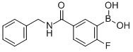 5-(Benzylcarbamoyl)-2-fluorobenzeneboronic acidStructure,874289-53-9Structure 5-(Benzylcarbamoyl)-2-fluorobenzeneboronic acid Structure,874289-53-9Structure
