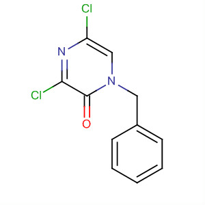 1-Benzyl-3,5-dichloropyrazin-2(1h)-oneStructure,87486-35-9Structure 1-Benzyl-3,5-dichloropyrazin-2(1h)-one Structure,87486-35-9Structure