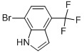 7-Bromo-5-(trifluoromethyl)-1h-indoleStructure,875306-23-3Structure 7-Bromo-5-(trifluoromethyl)-1h-indole Structure,875306-23-3Structure