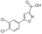 5-(3,4-Dichloro-phenyl)-isoxazole-3-carboxylic acidStructure,876710-49-5Structure 5-(3,4-Dichloro-phenyl)-isoxazole-3-carboxylic acid Structure,876710-49-5Structure