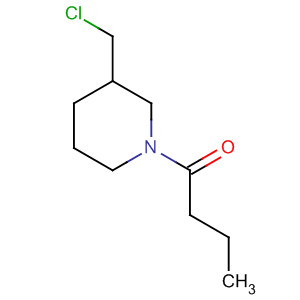 1-(3-Chloromethyl-piperidin-1-yl)-butan-1-one Structure,877624-57-2Structure