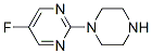 Pyrimidine, 5-fluoro-2-(1-piperazinyl)-Structure,87789-49-9Structure Pyrimidine, 5-fluoro-2-(1-piperazinyl)- Structure,87789-49-9Structure