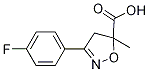 3-(4-Fluorophenyl)-5-methyl-4,5-dihydroisoxazole-5-carboxylic acidStructure,878426-96-1Structure 3-(4-Fluorophenyl)-5-methyl-4,5-dihydroisoxazole-5-carboxylic acid Structure,878426-96-1Structure