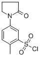 2-Methyl-5-(2-oxopyrrolidin-1-yl)benzenesulfonyl chlorideStructure,878433-23-9Structure 2-Methyl-5-(2-oxopyrrolidin-1-yl)benzenesulfonyl chloride Structure,878433-23-9Structure