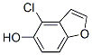 4-Chloro-1-benzofuran-5-olStructure,879093-12-6Structure 4-Chloro-1-benzofuran-5-ol Structure,879093-12-6Structure