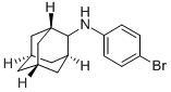 N-(2-金剛烷)-n-(4-溴苯基)胺結構式_87913-26-6結構式