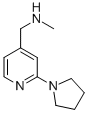 N-methyl-1-(2-pyrrolidin-1-ylpyridin-4-yl)methylamineStructure,879896-59-0Structure N-methyl-1-(2-pyrrolidin-1-ylpyridin-4-yl)methylamine Structure,879896-59-0Structure