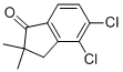 4,5-Dichloro-2,3-dihydro-2,2-dimethyl-1h-inden-1-oneStructure,881189-86-2Structure 4,5-Dichloro-2,3-dihydro-2,2-dimethyl-1h-inden-1-one Structure,881189-86-2Structure