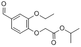 (2-Ethoxy-4-formylphenoxy)-acetic acid 1-methylethyl esterStructure,881459-83-2Structure (2-Ethoxy-4-formylphenoxy)-acetic acid 1-methylethyl ester Structure,881459-83-2Structure