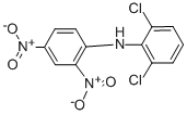 Benzenamine, N-(2,6-dichlorophenyl)-2,4-dinitro-Structure,881986-19-2Structure Benzenamine, N-(2,6-dichlorophenyl)-2,4-dinitro- Structure,881986-19-2Structure