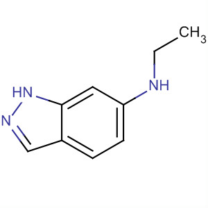 Ethyl-(1h-indazol-6-yl)-amineStructure,88369-87-3Structure Ethyl-(1h-indazol-6-yl)-amine Structure,88369-87-3Structure