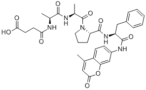 4-((S)-1-((S)-1-((S)-2-((S)-2-(4-甲基-2-羰基-2H-色烯-7-基氨基)-3-苯基丙酰氨基甲酰)結(jié)構(gòu)式_88467-45-2結(jié)構(gòu)式