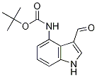 Tert-butyl 3-formyl-1h-indol-4-ylcarbamateStructure,885266-77-3Structure Tert-butyl 3-formyl-1h-indol-4-ylcarbamate Structure,885266-77-3Structure
