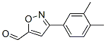 3-(3,4-Dimethyl-phenyl)-isoxazole-5-carbaldehydeStructure,885273-72-3Structure 3-(3,4-Dimethyl-phenyl)-isoxazole-5-carbaldehyde Structure,885273-72-3Structure