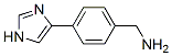 4-(1H-4-咪唑)-芐胺結(jié)構(gòu)式_885281-24-3結(jié)構(gòu)式