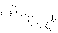 1-N-(3-indole)ethyl-4-boc-aminopiperidineStructure,886362-25-0Structure 1-N-(3-indole)ethyl-4-boc-aminopiperidine Structure,886362-25-0Structure