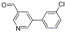 5-(3-氯苯基)-3-吡啶羧醛結(jié)構(gòu)式_887973-60-6結(jié)構(gòu)式