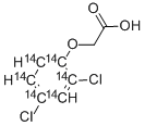 2,4-Dichlorophenoxyacetic acid-ring-UL-14CStructure,89300-30-1Structure 2,4-Dichlorophenoxyacetic acid-ring-UL-14C Structure,89300-30-1Structure