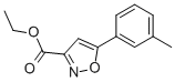 Ethyl5-(m-tolyl)isoxazole-3-carboxylateStructure,893638-47-6Structure Ethyl5-(m-tolyl)isoxazole-3-carboxylate Structure,893638-47-6Structure