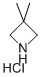 3,3-Dimethylazetidine hydrochloride Structure,89381-03-3Structure
