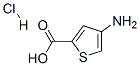 2-Thiophenecarboxylic acid, 4-amino-, hydrochlorideStructure,89499-33-2Structure 2-Thiophenecarboxylic acid, 4-amino-, hydrochloride Structure,89499-33-2Structure