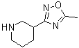 3-(5-Methyl-1,2,4-oxadiazol-3-yl)piperidineStructure,895573-64-5Structure 3-(5-Methyl-1,2,4-oxadiazol-3-yl)piperidine Structure,895573-64-5Structure